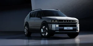 Hyundai NEXO hydrogen SUV futuristic zero emission vehicle concept