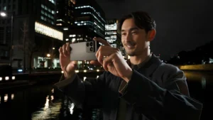 Sony Xperia 1 VIII smartphone with AI Camera Assistant and advanced photography features