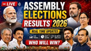Assembly Election Results 2026 live vote counting updates across India states
